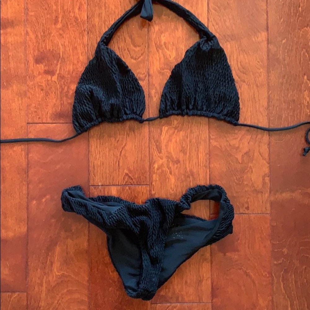 Tori Praver Crinkle Bathingsuit